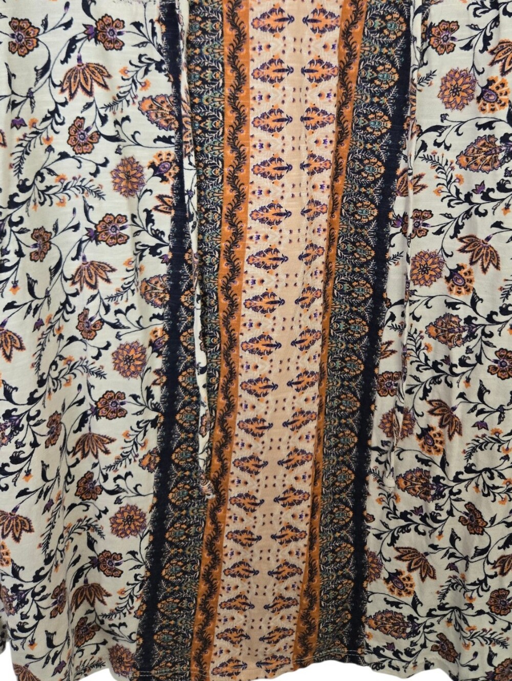 ๐ธ Vintage America Boho Floral Peasant Blouse | Women's Large | Long Sleeve - Picture 4 of 5